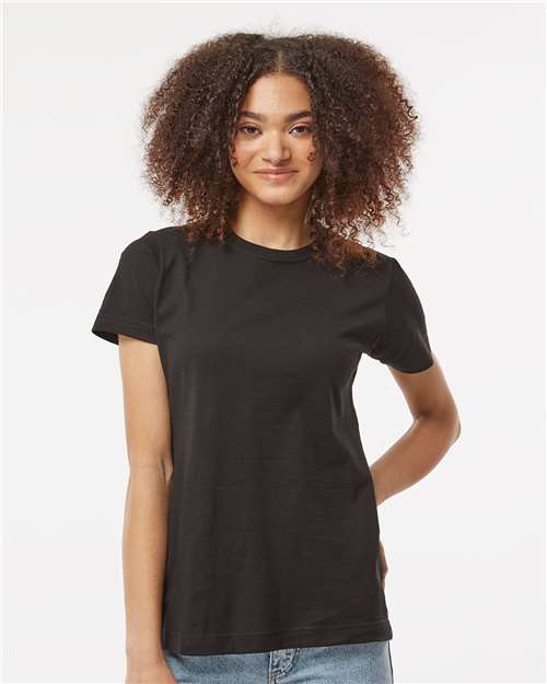 Tultex Women's Fine Jersey Classic Fit T-Shirt thumbnail 2