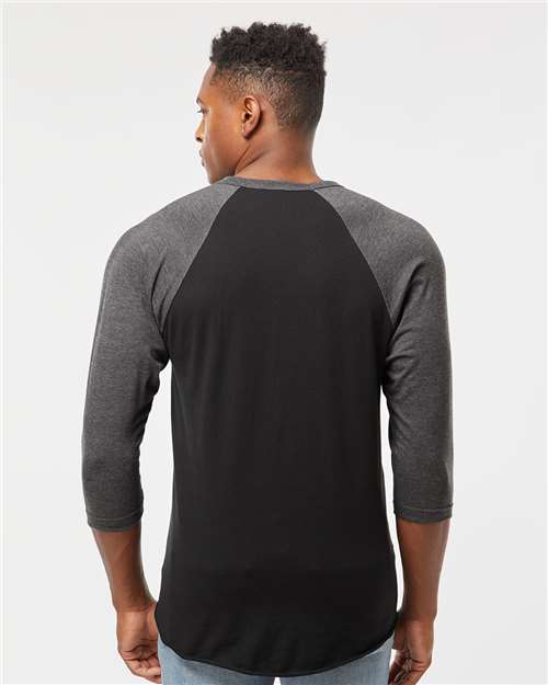 Tultex Unisex Fine Jersey Raglan T-Shirt thumbnail 5