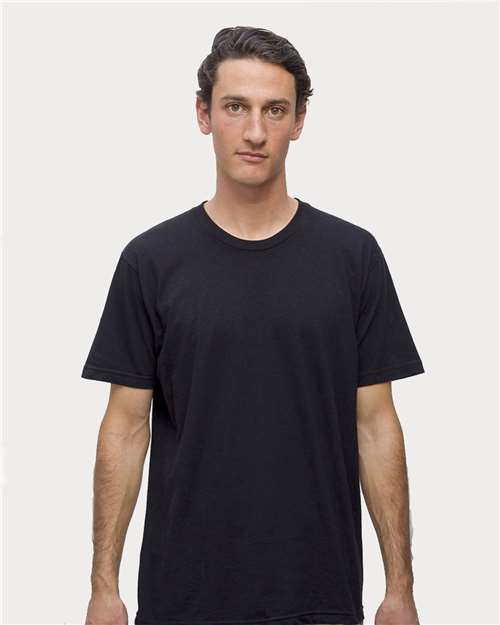 Los Angeles Apparel Unisex USA-Made Fine Jersey T-Shirt thumbnail 2