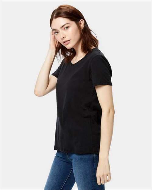 US Blanks Women's Loose Fit Boyfriend Tee thumbnail 4