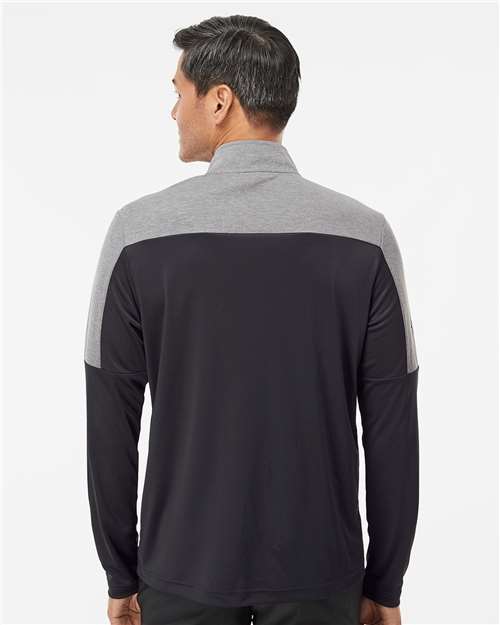Adidas Men's Ultimate365 Lightweight Colorblocked Quarter-Zip Pullover thumbnail 5