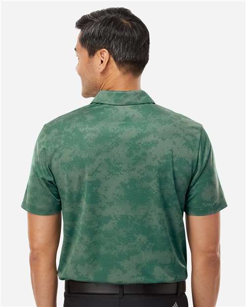 Adidas Men's All Over Camo Print Polo thumbnail 5