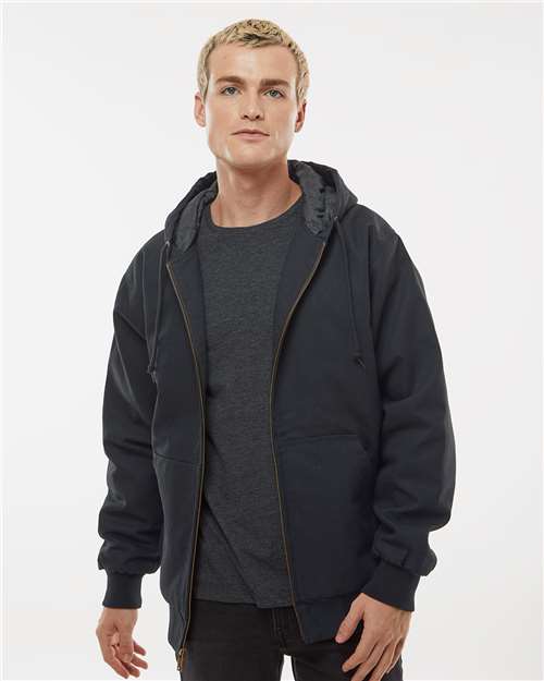 Independent Trading Co. Men's Insulated Canvas Workwear Jacket thumbnail 2