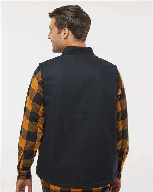 Independent Trading Co. Men's Insulated Canvas Workwear Vest thumbnail 5