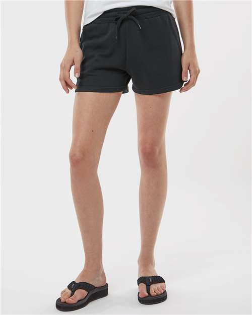 Independent Trading Co. Women’s Lightweight California Wave Wash Fleece Shorts thumbnail 2