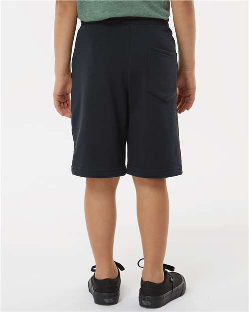 Independent Trading Co. Youth Lightweight Special Blend Fleece Shorts thumbnail 5