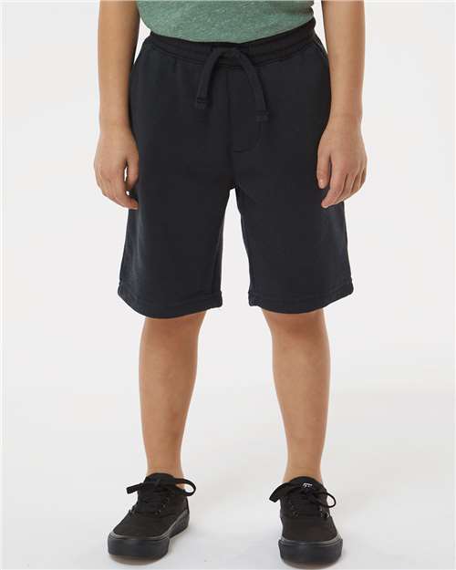 Independent Trading Co. Youth Lightweight Special Blend Fleece Shorts thumbnail 2