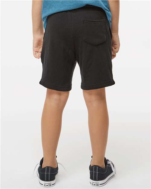 Independent Trading Co. Toddler Lightweight Special Blend Fleece Shorts thumbnail 5