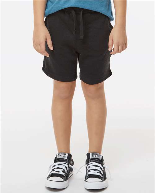 Independent Trading Co. Toddler Lightweight Special Blend Fleece Shorts thumbnail 2