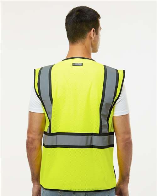 Kishigo Unisex Standard Contrast Vest thumbnail 5