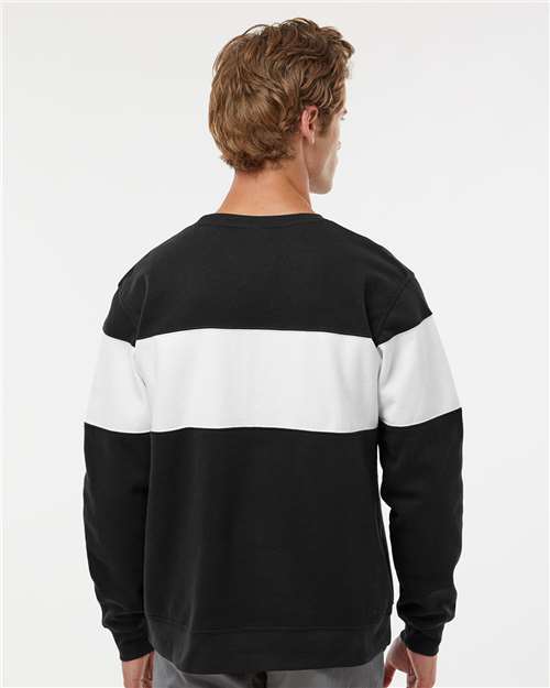J. America Unisex Varsity Fleece Crewneck Sweatshirt thumbnail 5