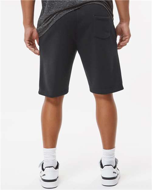 J. America Unisex Triblend Fleece Shorts thumbnail 5