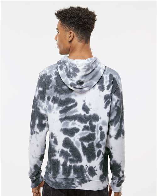 J. America Men's Tie-Dyed Fleece Hooded Sweatshirt thumbnail 5