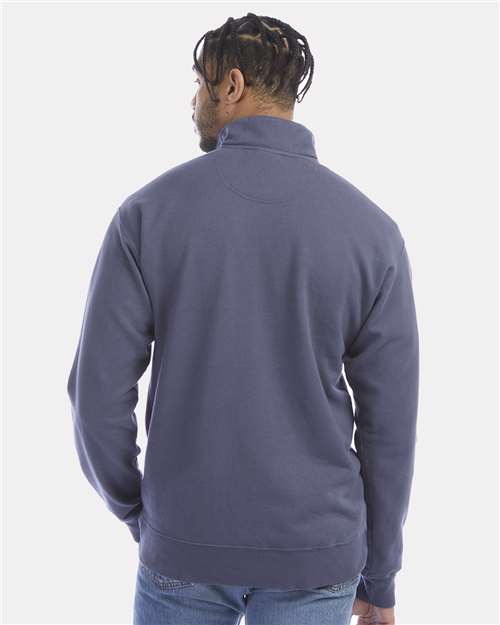 ComfortWash by Hanes Unisex Garment-Dyed Quarter-Zip Sweatshirt thumbnail 5