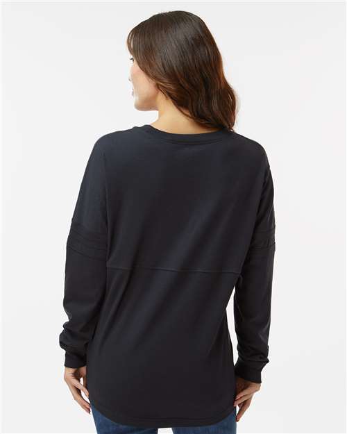 Boxercraft Women's Pom Pom Long Sleeve Jersey T-Shirt thumbnail 5