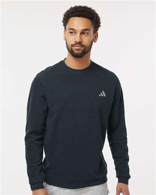 Adidas Men's Terry Loop Crewneck Sweatshirt thumbnail 2