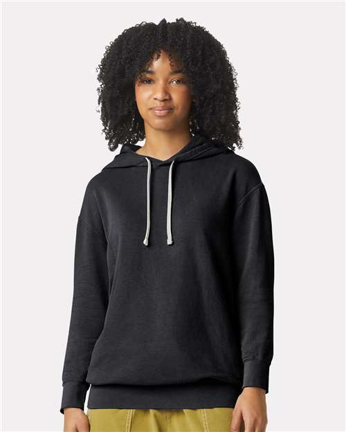 Comfort Colors Unisex Garment-Dyed Lightweight Hooded Sweatshirt thumbnail 2