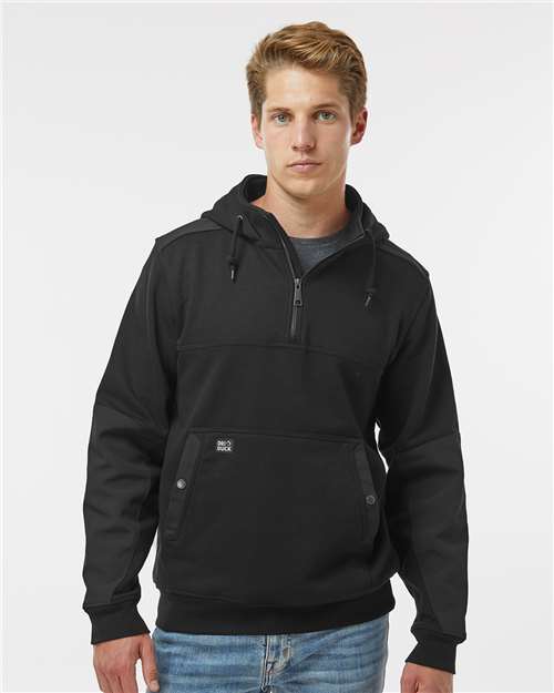 DRI DUCK Men's Mission Quarter-Zip Hooded Pullover thumbnail 2