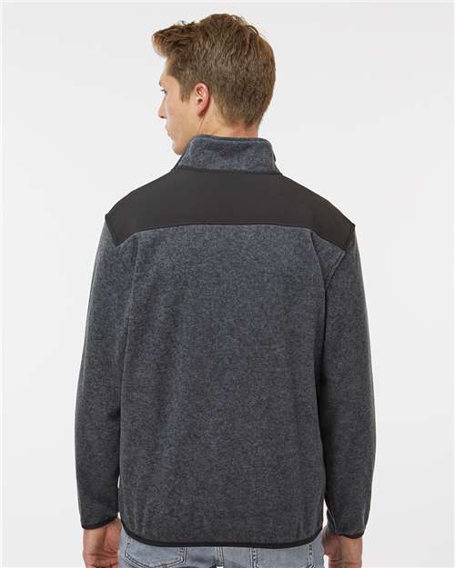 DRI DUCK Men's Ranger Melange Fleece Pullover thumbnail 5