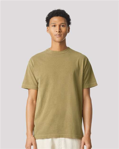 American Apparel Unisex Heavyweight Cotton Garment-Dyed Tee thumbnail 2