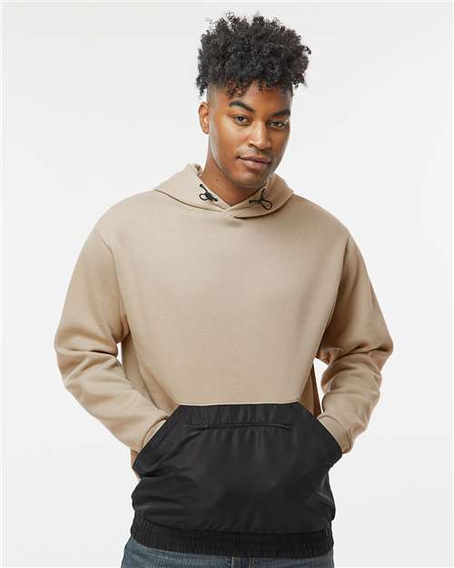 MV Sport Unisex Mixed Media Hooded Sweatshirt thumbnail 2
