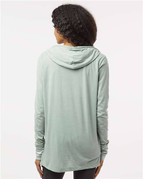 MV Sport Women's Heathered Jersey Hooded Tunic thumbnail 5