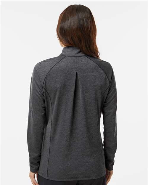 Adidas Women's Space Dyed Quarter-Zip Pullover thumbnail 5