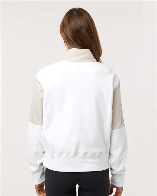 Adidas Women's Fleece Quarter-Zip Pullover thumbnail 5