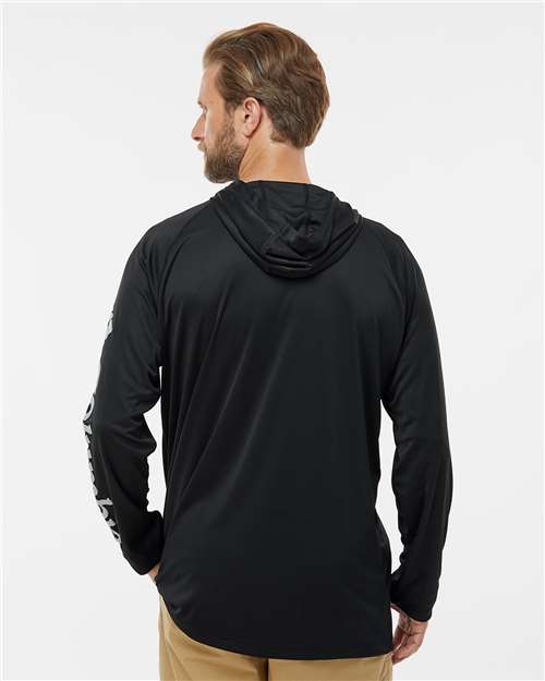 Columbia Men's PFG Terminal Tackle™ Hooded Long Sleeve T-Shirt thumbnail 5