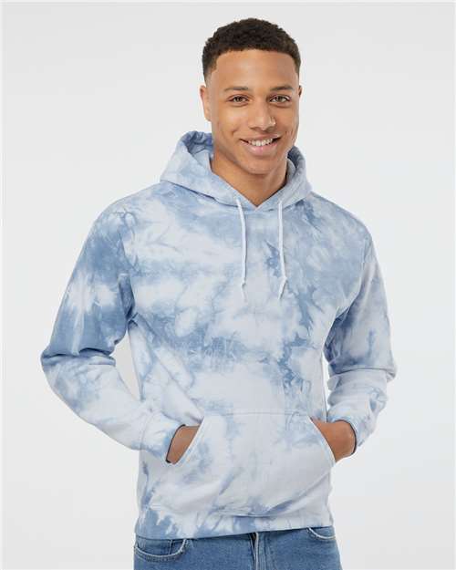 Colortone Unisex Crystal Wash Hooded Sweatshirt thumbnail 2