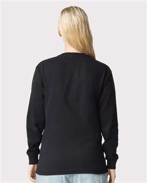 American Apparel Unisex Super Heavyweight Long Sleeve Pocket Tee thumbnail 5