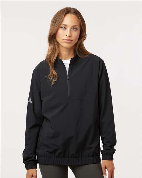 Adidas Women's Stretch Woven Half-Zip Pullover thumbnail 2