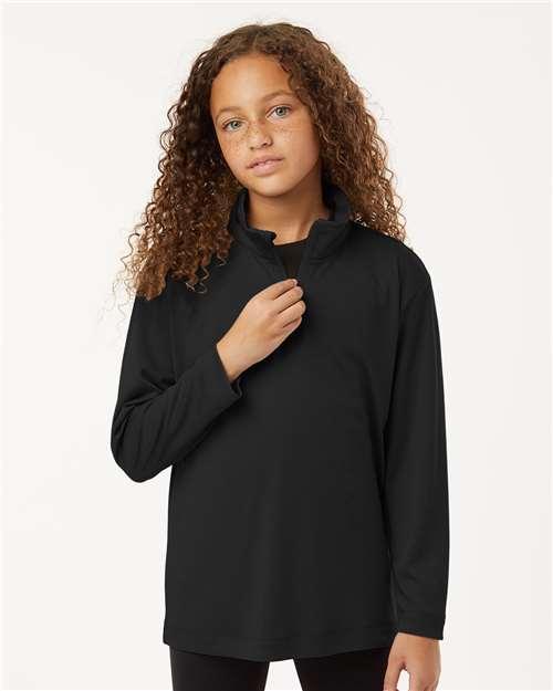 AllPro Youth Pro-Lock Performance Quarter-Zip Pullover thumbnail 2