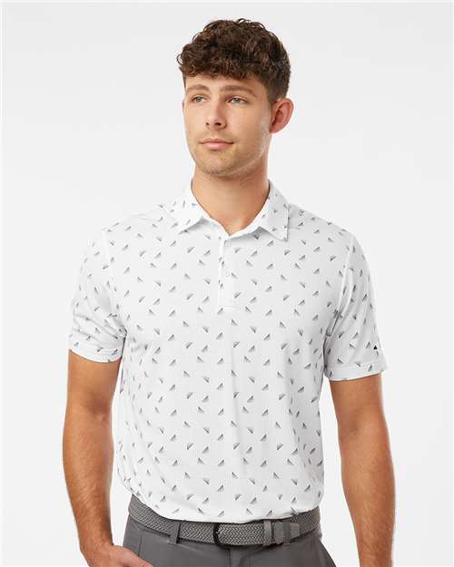 Adidas Men's Ultimate365 Mesh Print Polo thumbnail 2