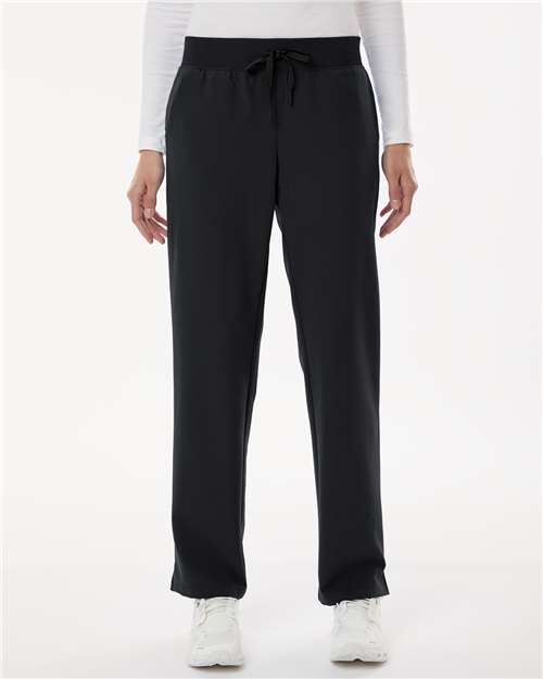 Jaanuu Women's Xenos Essential Knit-Waist Scrub Pants thumbnail 2
