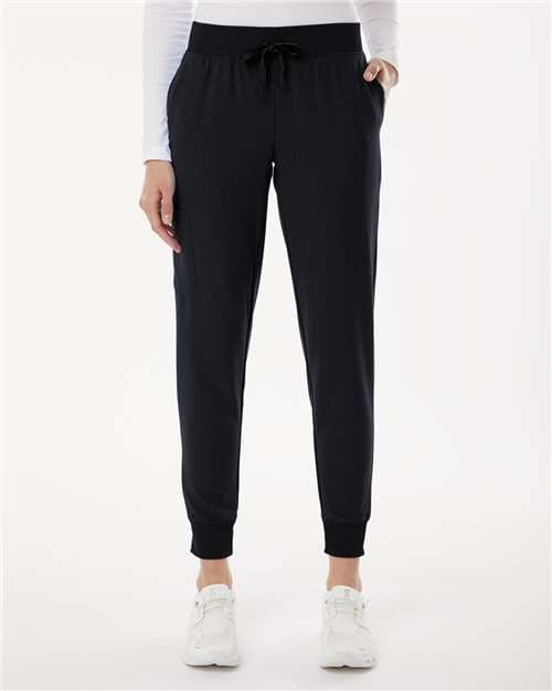 Jaanuu Women's Silex Knit-Waist Scrub Joggers thumbnail 2