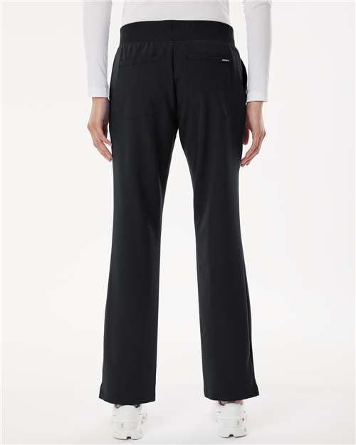 Jaanuu Women's Petite Sizes Xenos Essential Knit-Waist Scrub Pants thumbnail 5