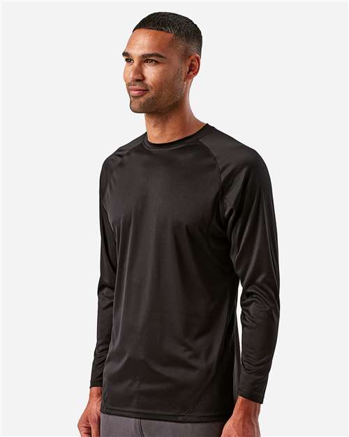 TriDri Unisex Panelled Long Sleeve Tech T-Shirt thumbnail 5