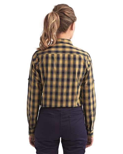 Artisan Collection by Reprime Women's Mulligan Check Cotton Dress Shirt thumbnail 5