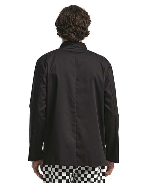 Artisan Collection by Reprime Unisex Ten Studded Front Chef Coat thumbnail 5