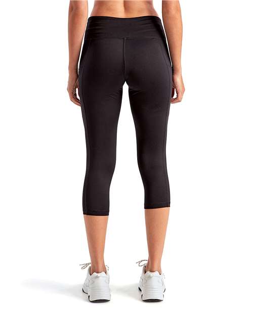 TriDri Women's Performance Calf-Length Leggings thumbnail 3