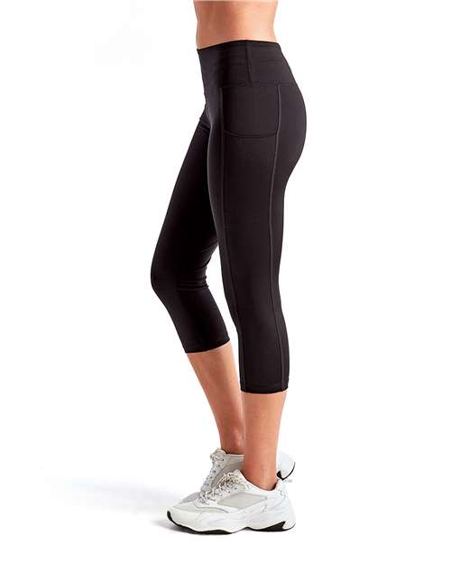 TriDri Women's Performance Calf-Length Leggings thumbnail 4