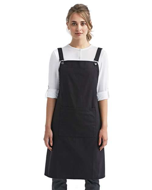 Artisan Collection by Reprime Cross Back Barista Bib Apron thumbnail 2