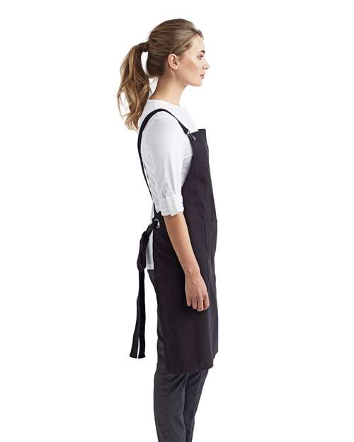 Artisan Collection by Reprime Cross Back Barista Bib Apron thumbnail 5