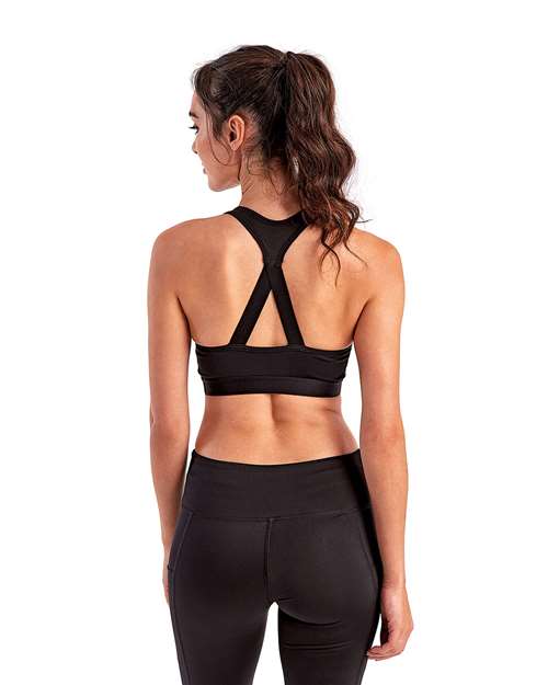 TriDri Women's Medium Impact Sports Bra thumbnail 3