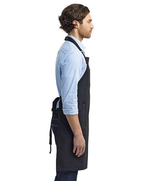 Artisan Collection by Reprime Chino Bib Apron thumbnail 5
