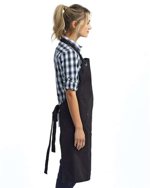 Artisan Collection by Reprime Calibre Heavy Cotton Canvas Pocket Apron thumbnail 5