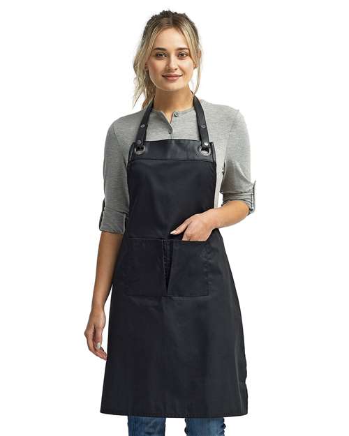 Artisan Collection by Reprime Espresso Bib Apron thumbnail 2