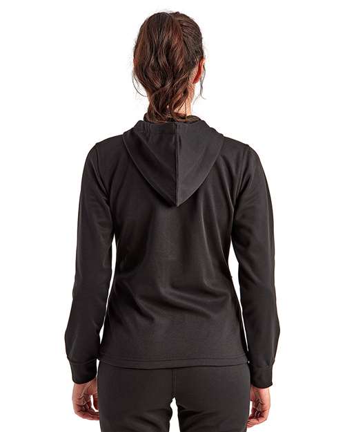 TriDri Women's Spun Dyed Full-Zip Hooded Sweatshirt thumbnail 4