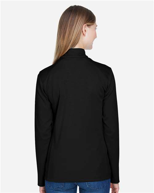 Devon & Jones Women's DRYTEC20™ Performance Quarter-Zip Pullover thumbnail 5